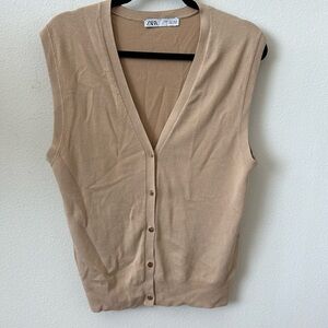 Large Zara Tan Vest